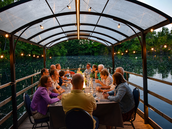 Dinner on the water